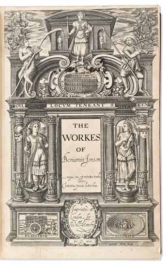 Jonson, Ben (1572-1637) The Workes.                                                                                                              